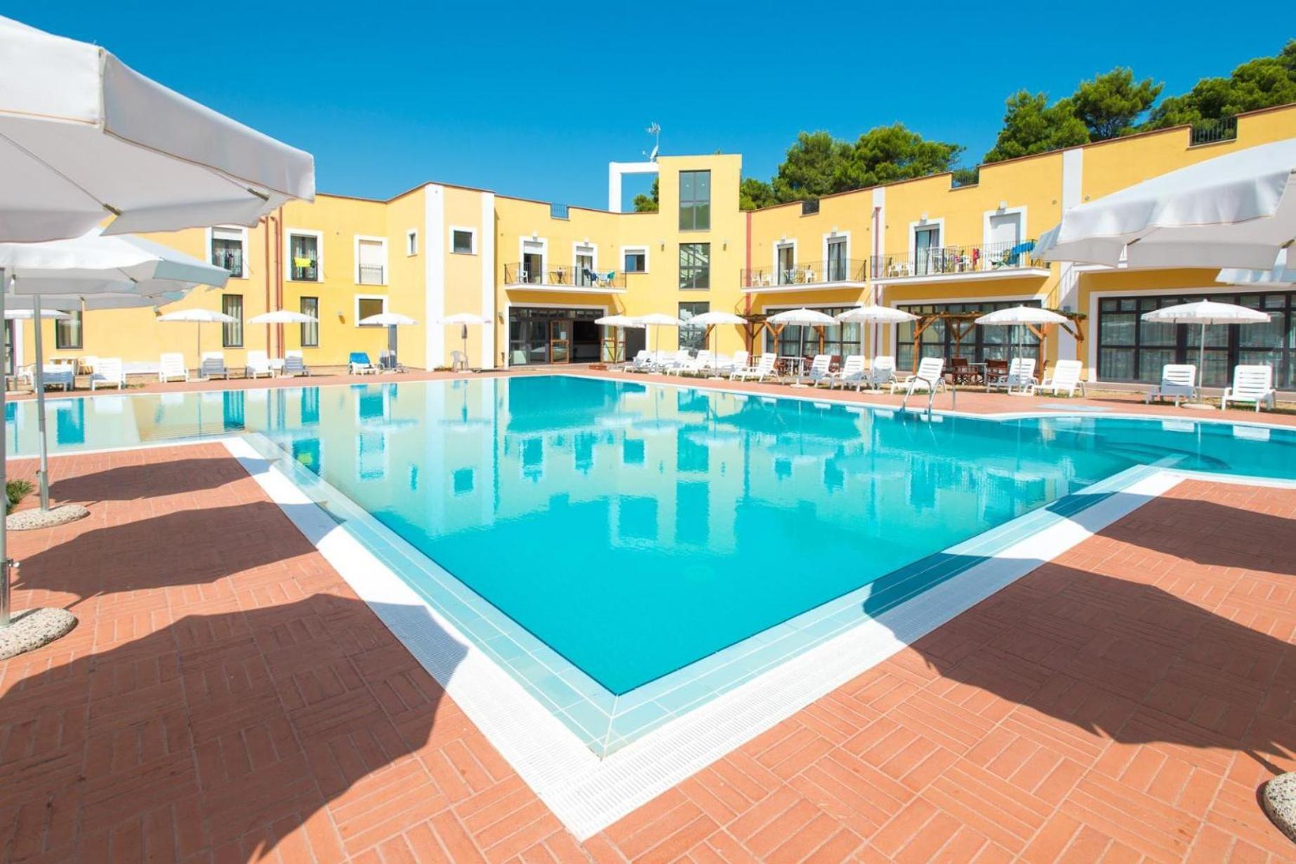 Hotel Orchidea Blu San Menaio Bagian luar foto